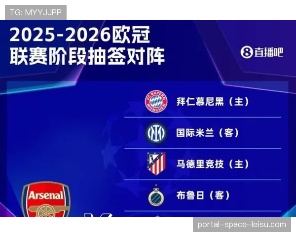 欧冠四强对阵出炉：拜仁大战巴黎，阿森纳将战马竞